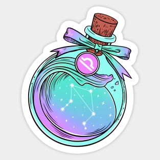 Zodiac Potion. Libra Sticker